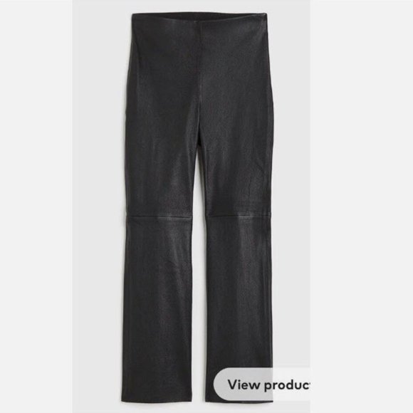 Premium Collection Ankle-length Leather Pants